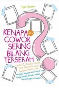 Image of Kenapa Cowok Sering Bilang Terserah