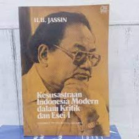 Image of Kesusastraan Indonesia Modern Dalam Kritik Dan Esei 1