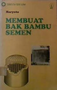 Image of Membuat Bak Bambu Semen